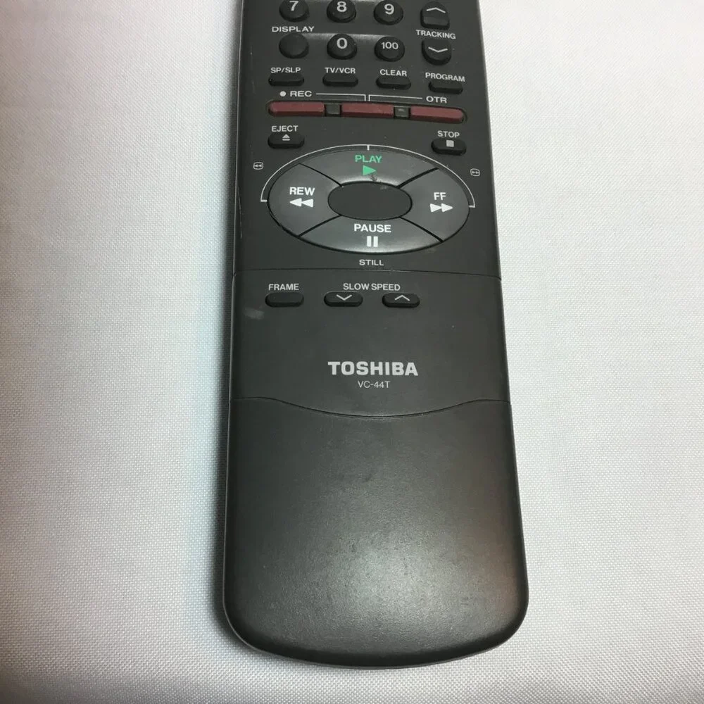 Genuine Toshiba VC-44T Remote Control TV VCR Tested See Video